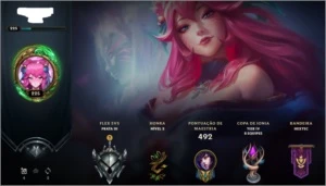 Conta LoL - 252 Skins - 228 Pontos de Prestígio - League of Legends
