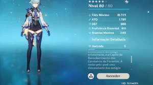 Conta com Alhaitam, Eula c1, Ayato e skin limitada do kaeya - Genshin Impact