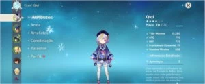 Conta Genshin com QIQI, Venti com constelação 5* - Genshin Impact