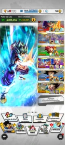 Conta de Dragon Ball LConta DBL com 3 ULTRA e 28 LF – Barata - Dragon Ball Legends