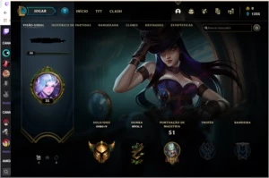 CONTA OURO - League of Legends LOL