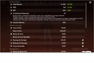 AR52 HUTAO DILUC VENTI QIQI com mais 40 Primogens - Genshin Impact