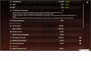 AR52 HUTAO DILUC VENTI QIQI com mais 40 Primogens - Genshin Impact
