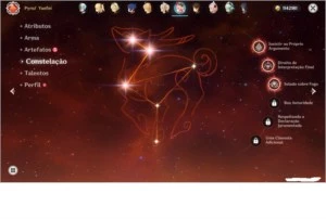 AR52 HUTAO DILUC VENTI QIQI com mais 40 Primogens - Genshin Impact