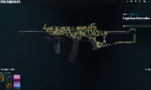 Conta De Warzone/Bo6 Com T800 E Camuflagem Rara (Gold Thorn) - Call of Duty COD