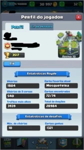 CONTA NV 11 / 10 LENDÁRIAS(MUITAS NV 2+) E DEMAIS BEM UPADAS - Clash Royale