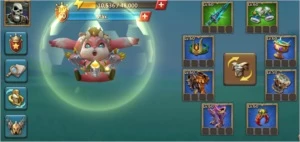 conta evoluida - Lords Mobile