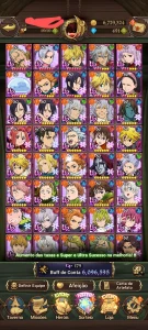 Conta 7ds 500 dima Escanor UR 6/6, 6kk na box - Seven Deadly Sins