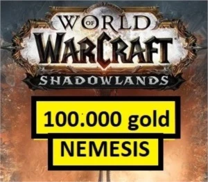 100k Ouro Gold Wow Nemesis Alianca e Azralon Horda - Blizzard
