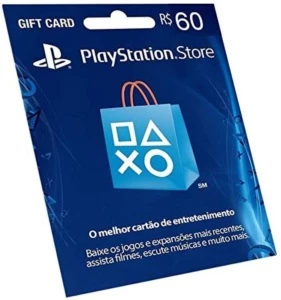 GIFT CARD 60,00 PLAY STATION STORE - Playstation