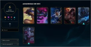 CONTA SMURF LOL PLATINA II 50 PDL - League of Legends