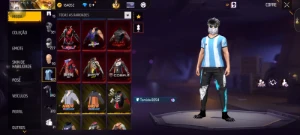 Conta Gemada Prime 7 - Free Fire