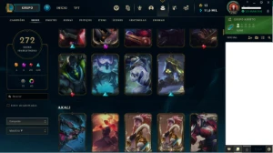 conta do LoL Diamante 1 nas duas filas, mono zed, 272 skins. - League of Legends