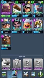 Conta clash royale 7 lendárias