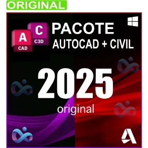 Autocad + Civil 3D para Windows - Original - Softwares e Licenças