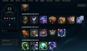 Conta League of Legends Full Acesso - 83 Champs e 49 Skins LOL