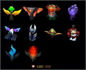 Vendo conta Prata I solo e Ouro 5 5vs5 e varias skins - League of Legends LOL