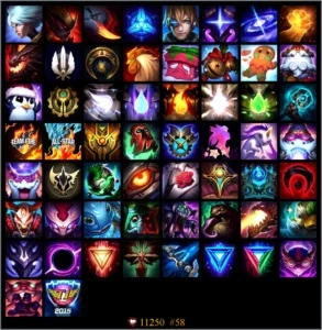 Vendo conta Prata I solo e Ouro 5 5vs5 e varias skins - League of Legends LOL