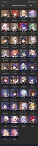 Honkai star rail Ar 70 muitos personagens t5 - Outros