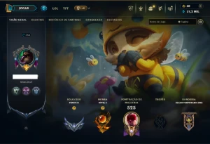 Prata 3 com TODOS os Champs e 151 Skins ( ADC / MID / TOP ) - League of Legends LOL