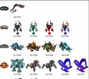 3400 io - montaria exclusiva de Mythic+ - Blizzard