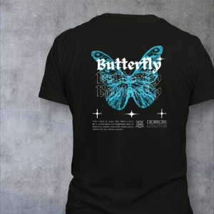 Camisa poliéster/ dry fit Estampa butterfly - Produtos Físicos