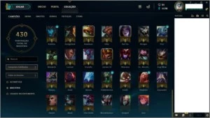 CONTA GOLD V COM BORDA 97 CHAMPS 39 SKINS GRAVES VITORIOSO - League of Legends LOL