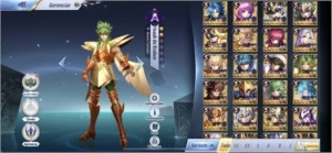 CONTA LV 56 SAINT SEIYA AWAKENING SSA