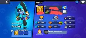 Conta brawl stars 3 lendários desbloqueando kanji!!