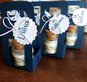 Mini Vela Aromática Personalizada Debutantes - Artesanato e Personalizados