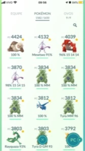 Conta nível 40, top 5 do jogo!!! - Pokémon