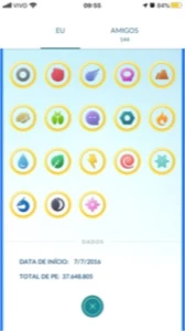Conta nível 40, top 5 do jogo!!! - Pokémon