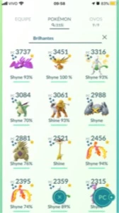 Conta nível 40, top 5 do jogo!!! - Pokémon