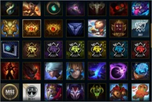 Conta League of legends Platina 1 74 pdl - 114 skins LOL