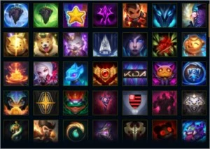 Conta League of legends Platina 1 74 pdl - 114 skins LOL