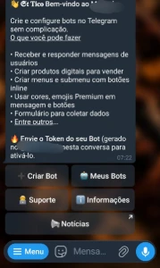 Bot de vendas - Telegram