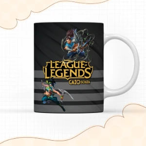 Arquivo Digital LOL Etiquetas + Caneca + Toalha LoL - Outros