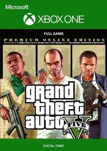 Grand Theft Auto V: Premium Online Edition XBOX - Jogos (Mídia Digital)