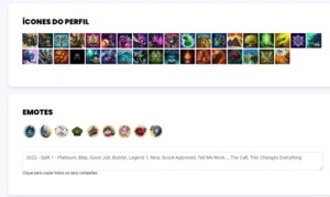 Conta Platina 4 com 7 Skins e 26 Champs - League of Legends LOL