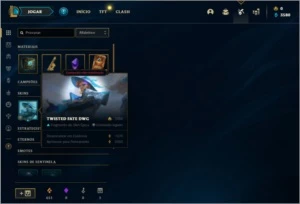 Conta Platina 4 com 7 Skins e 26 Champs - League of Legends LOL