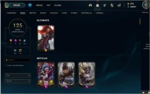 Conta lol 125 skin 125 campeão lvl 184 - League of Legends