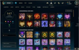 Conta lol 125 skin 125 campeão lvl 184 - League of Legends