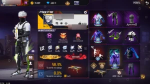 Conta de free fire gemada e barata