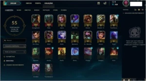 Conta lol, platina 5 - League of Legends