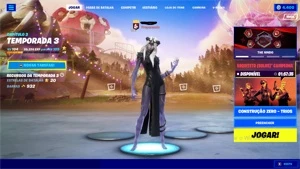 Conta Fortnite com pass compelto