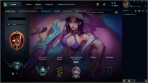 Conta Platina Solo/Flex Lol  S3 - League of Legends