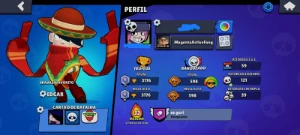 Conta de brawl stars com bralwler lendário 