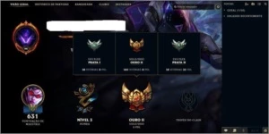 Conta de League of Legends LOL