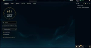 Conta de League of Legends LOL