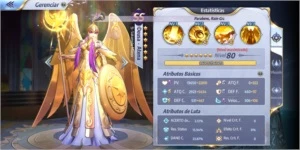 Conta Servidor A33 - LVL 49 - Diamante V (Leia Descrição) - Saint Seiya Awakening SSA